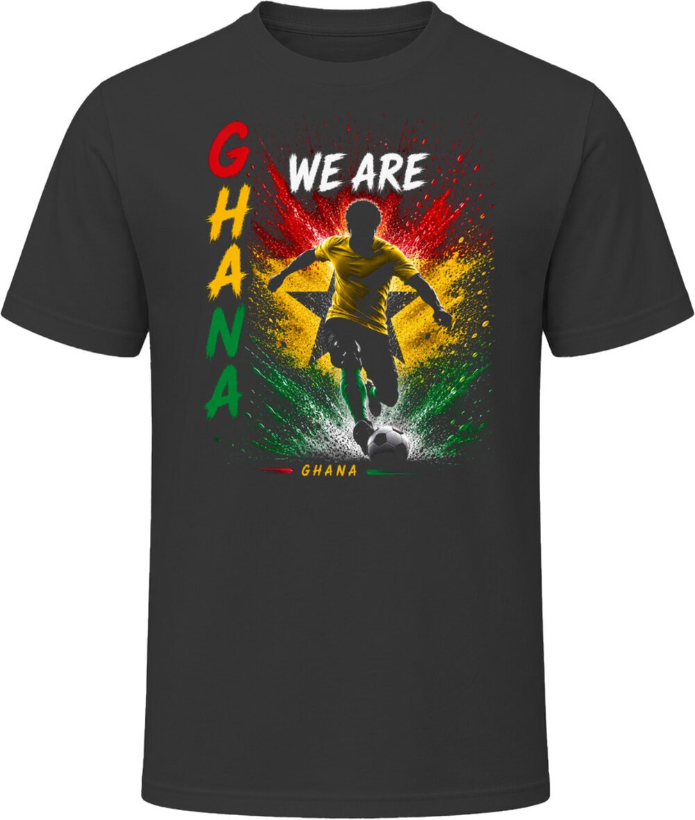 Ghana Soccer 2026 National Fan T Shirt gallery