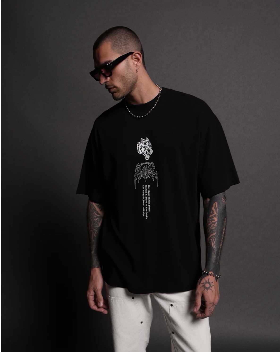 DARC SPORT Kokushibo Black Oversized T-Shirt SIZE LARGE gallery