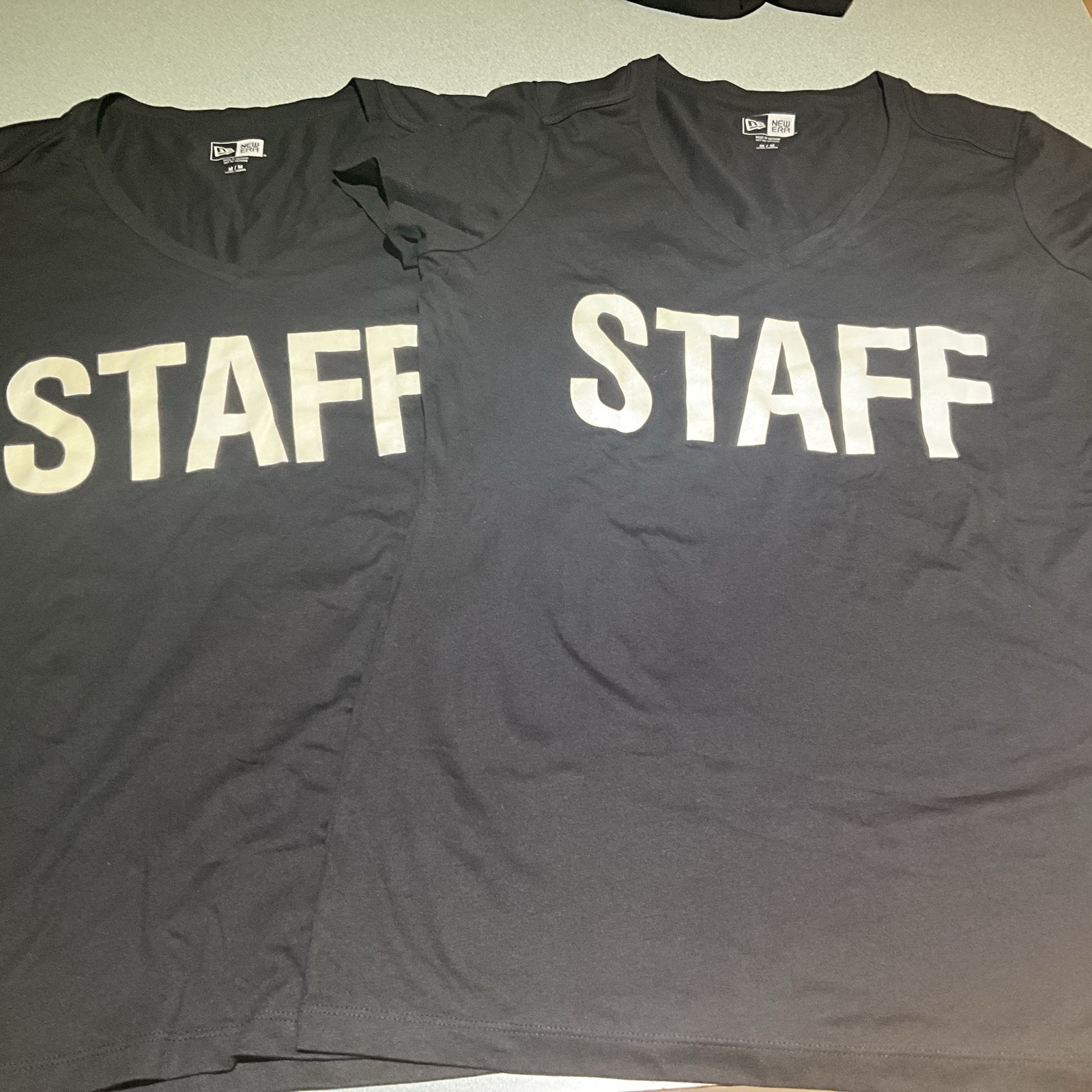 LOT 2 Staff T-Shirt Event Staff Uniform Employee Party Security Tee Shirt gallery