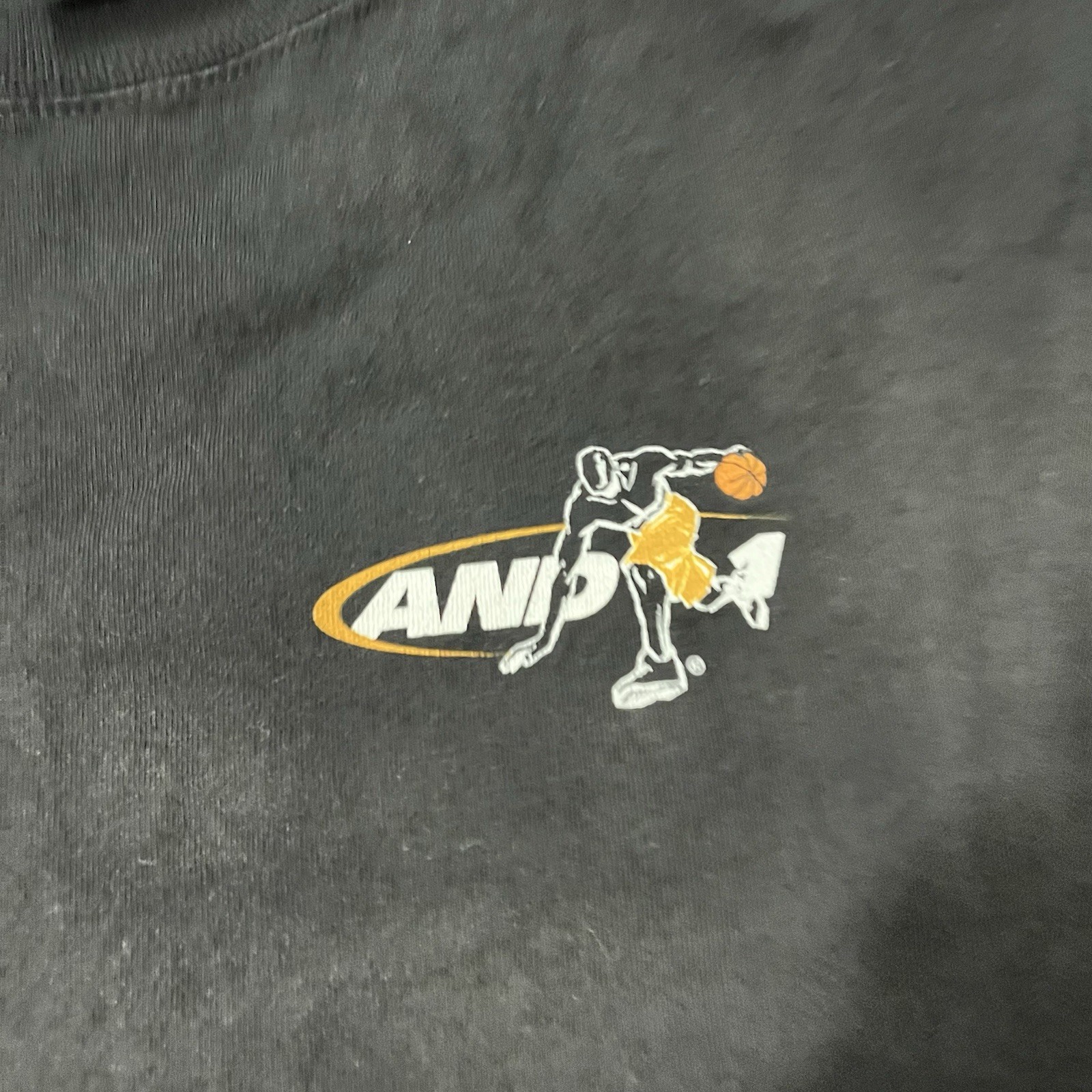 Vintage And1 Trash Talk Shirt And 1 Basketball Get Your Coat YXL Boxy Adult Lrg gallery