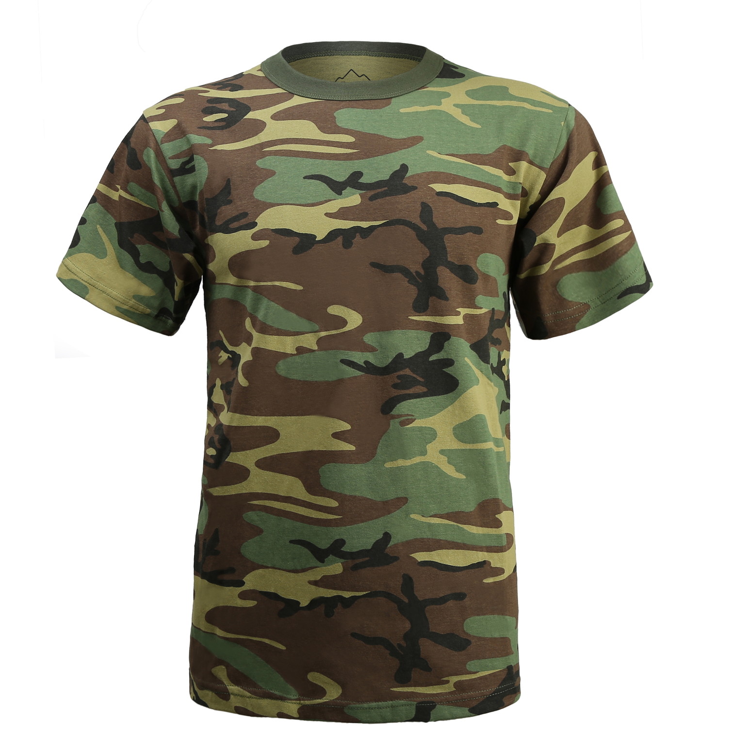Mens Army Military Style Gym Training Running Outdoor Boot Camp Camo T-shirt Tee gallery
