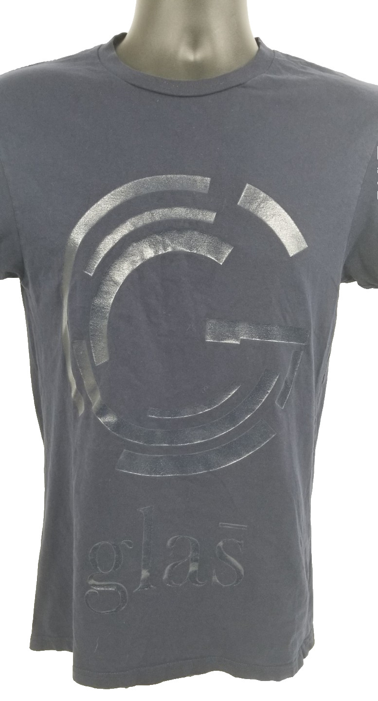 T Shirt XXXL Navy Blue 100% Cotton Glas Vapor Soft Comfy Active Cool Summer a gallery