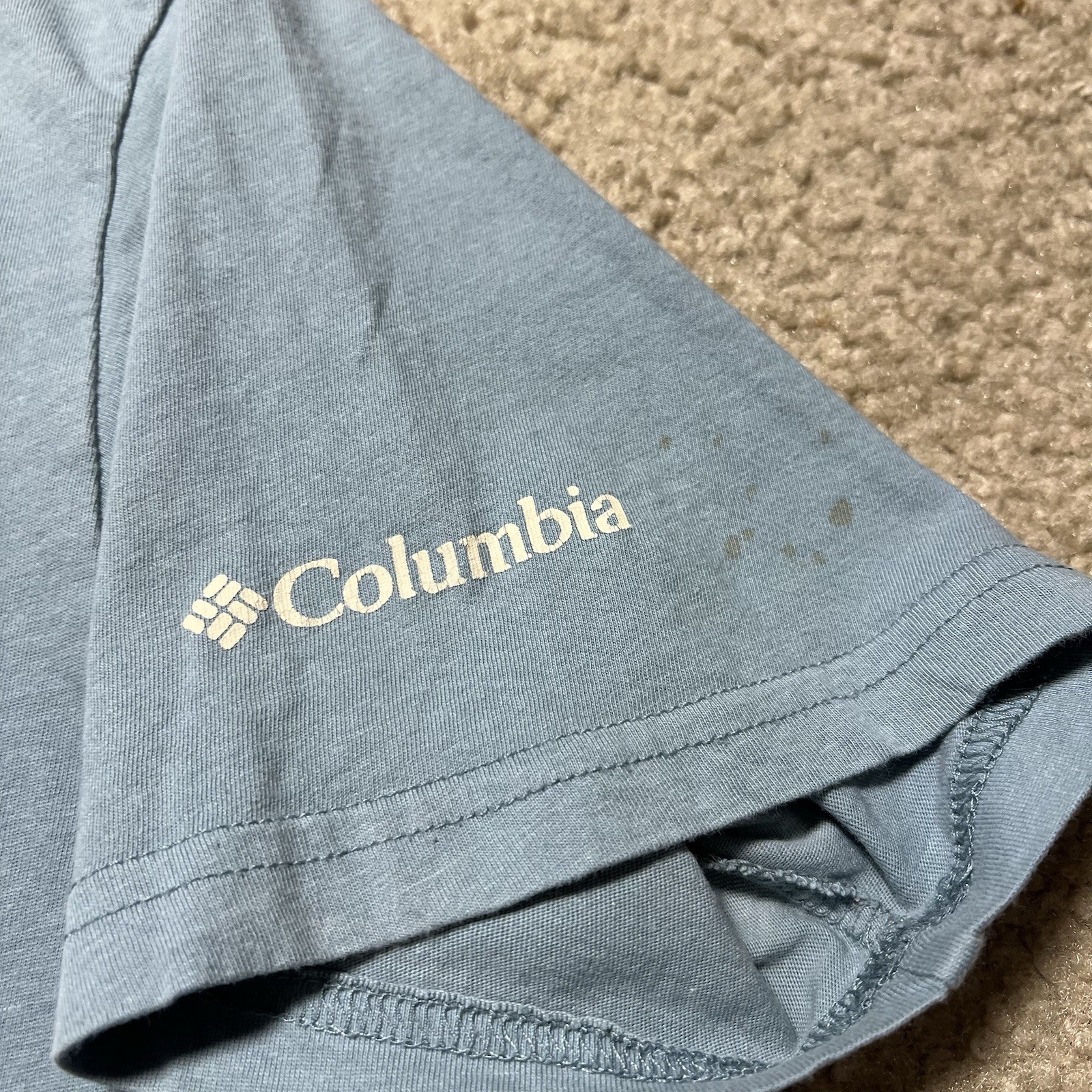 Columbia Yosemite National Park T Shirt Mens XL Blue Outdoor Cotton Graphic gallery