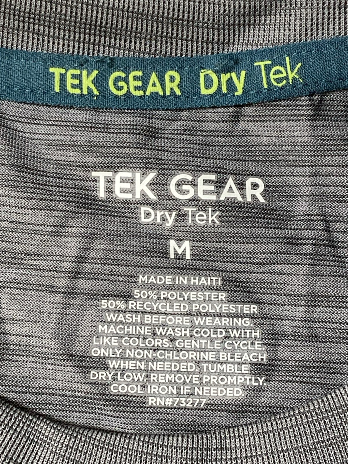 Men's T-Shirts Tek Gear Dry Tek Size M Lot of 2 Short Sleeve Tee Shirts MB+G gallery