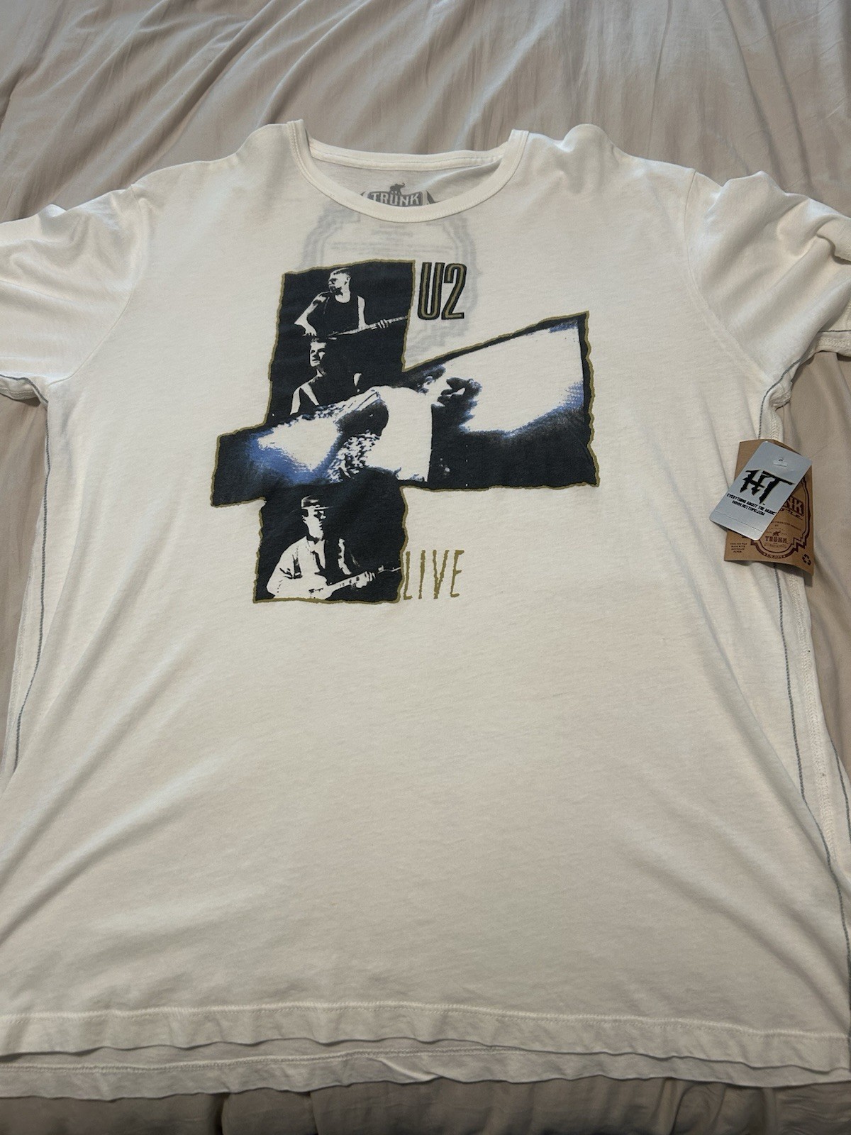 U2 Live Shirt XL NWT