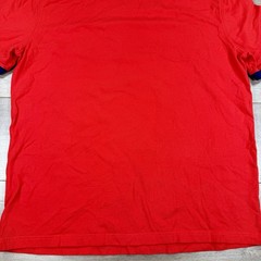 Vtg Disney Store Y2K Character Spellout Graphic T-Shirt Mens XL Red Short Sleeve