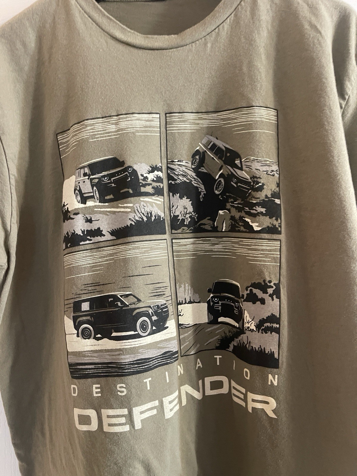 Next Level Apparel Men’s T Shirt , Size M ,blipshift Destination Defender, New gallery