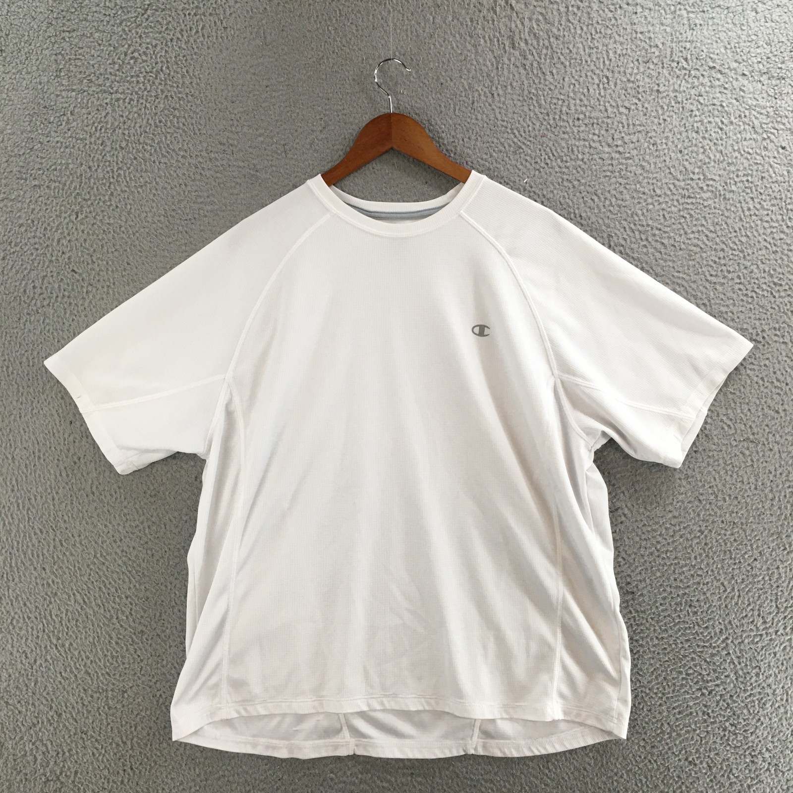 Champion Double Dry T-Shirt Mens XL Short Sleeve Pullover Crew Neck Casual White gallery