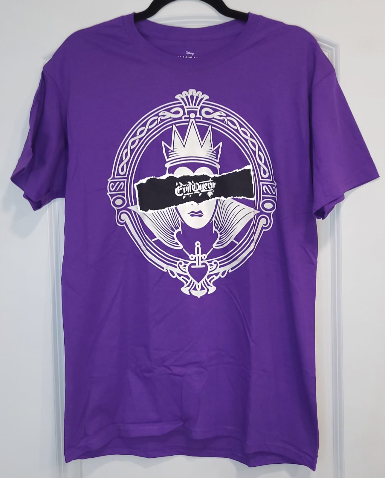 Disney Villains Evil Queen Purple Lootwear Adult Graphic T Shirt Size M NEW gallery