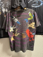 1994 Ren & Stimpy Hypnotic AOP Size L Changes Single Stitch