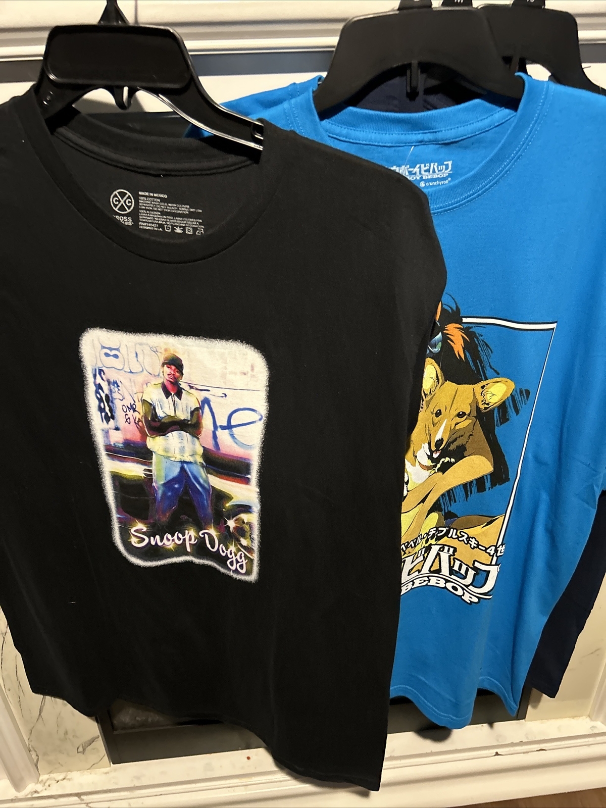 Large T-shirts For Men Mix 4 Pcs Blue And Black Color gallery