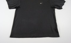 Nike Golf Shirt Mens Medium Black Sphere Dry Workout Training Activewear Swoosh