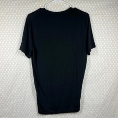 Tommy John Men Sz M Black Second Skin Soft V Neck Short Sleeve Classic Staple