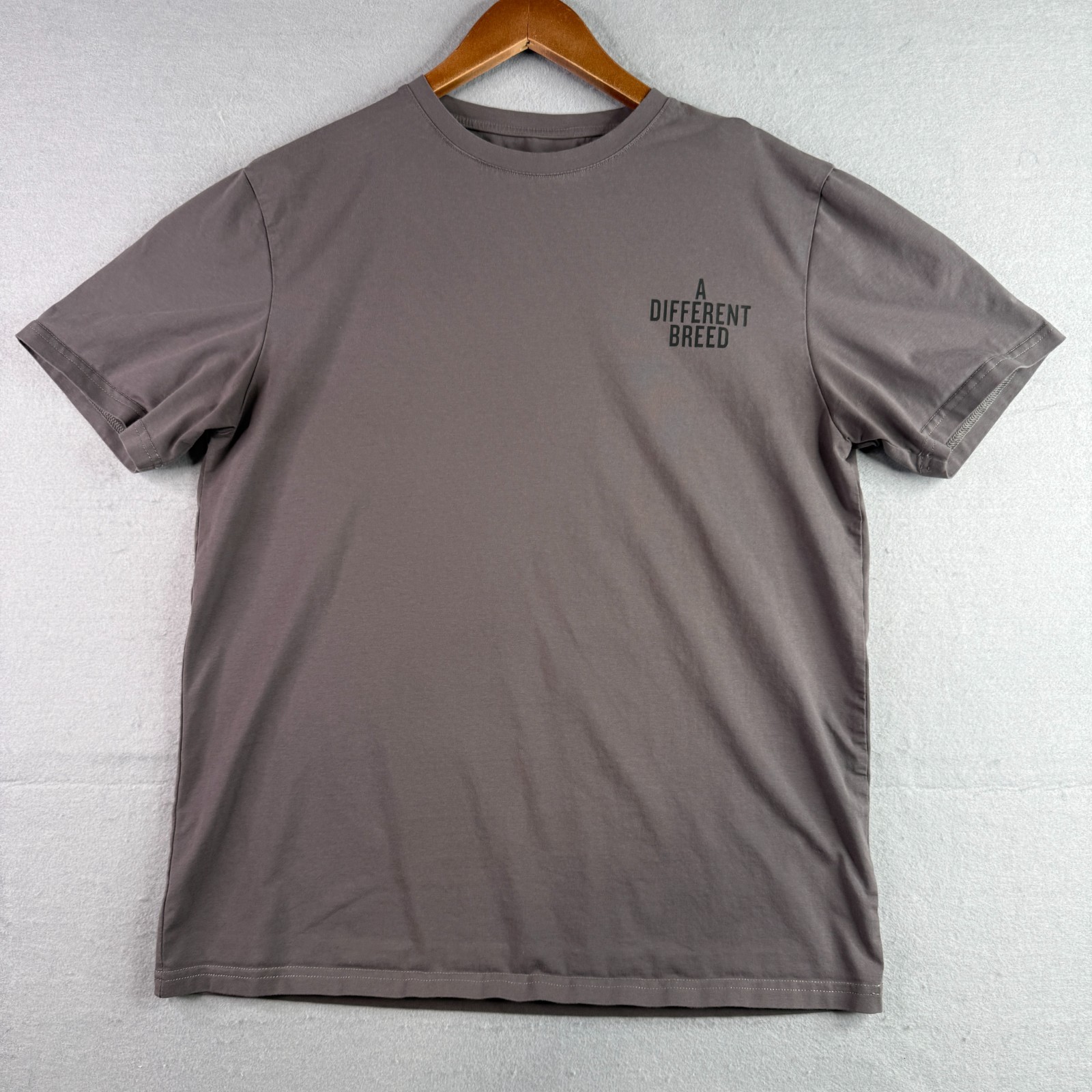 NFQ Mens Graphic T-Shirt Lot Of 2 Mens Small Gray Olive Athletic Cotton Spandex gallery