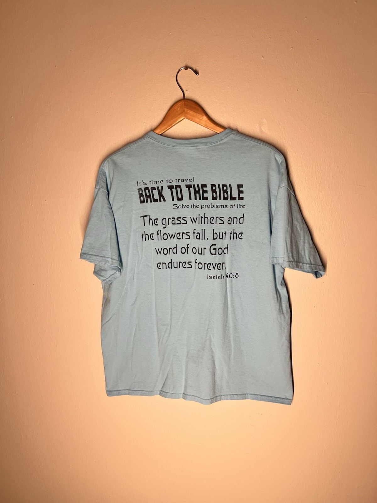 Times Like These Christian T-Shirt XL – Delta Pro Weight Vintage 2000s Jesus gallery