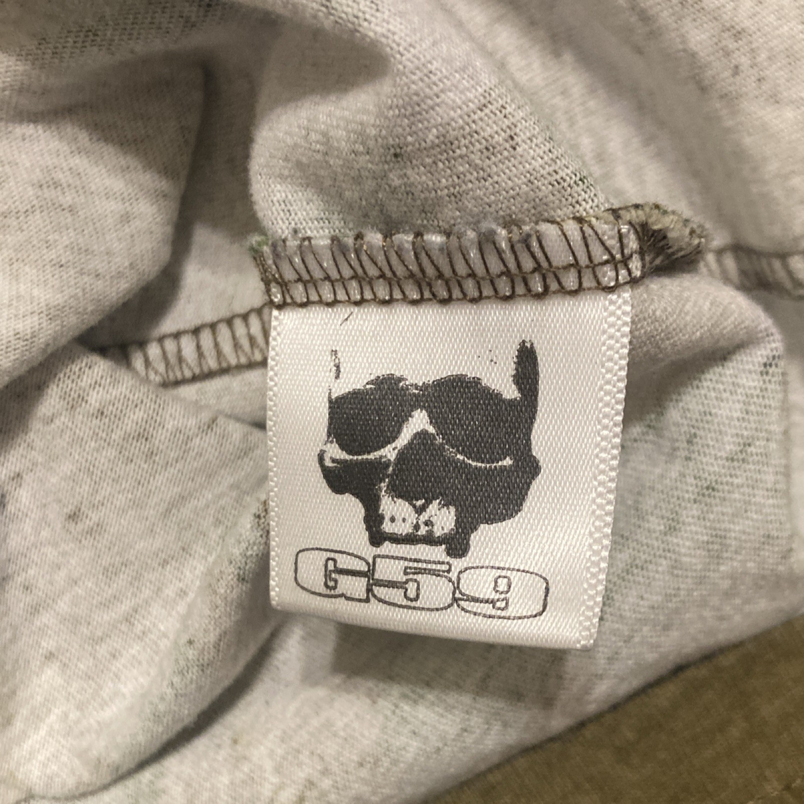G59 Records Patches Tee Camo Size XL gallery