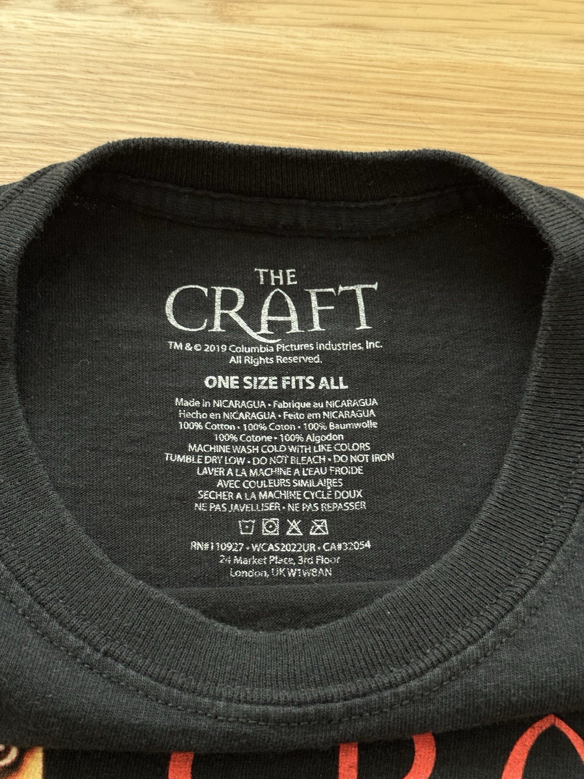 The Craft Colombia Pictures Horror/Fantasy Movie Promo T-Shirt OSFA 2019 gallery