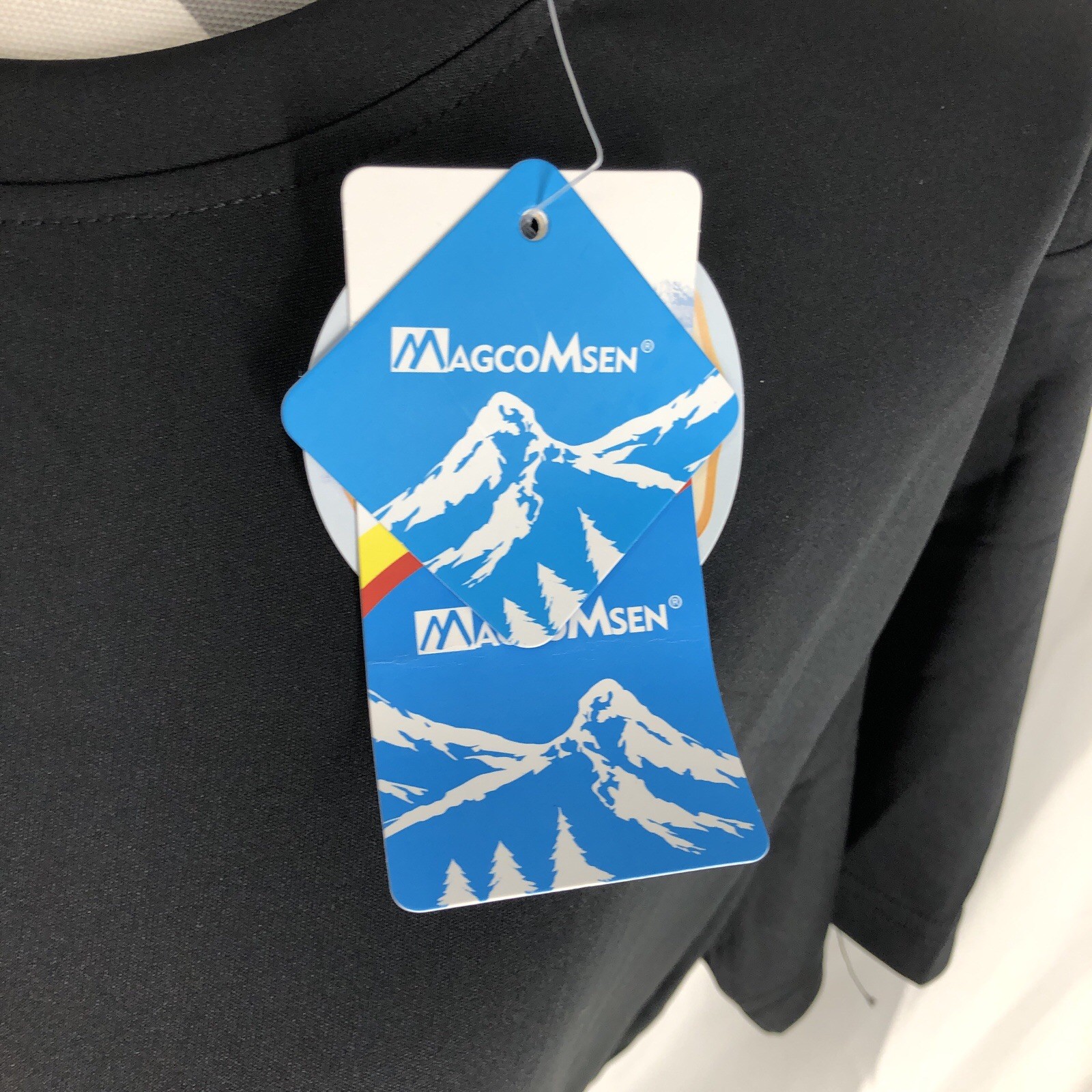 MAGCOMSEN Men’s Short Sleeve UPF 50+ T-Shirt Black Size XL gallery