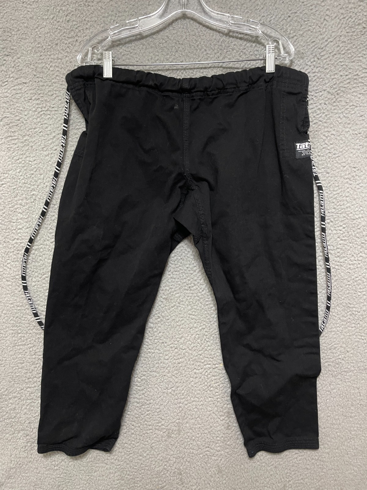 Tatami BJJ Black Gi Pants Size F2C Jiu Jitsu MMA