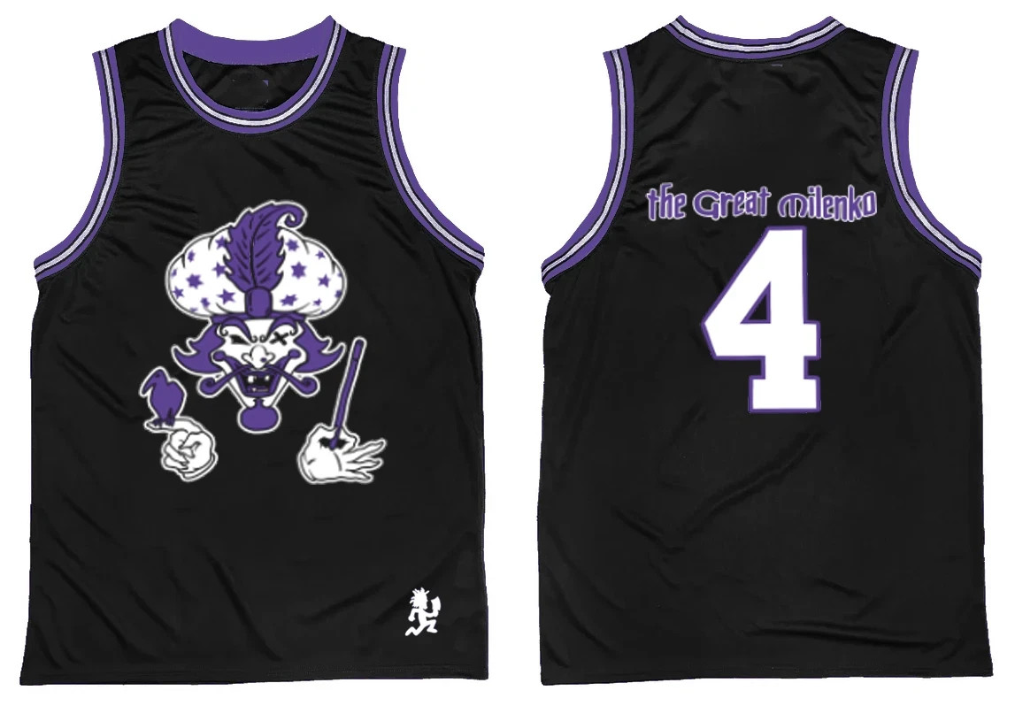 BASKETBALL JERSEY Insane Clown Posse band the great milenko S to 6XL MI890 gallery