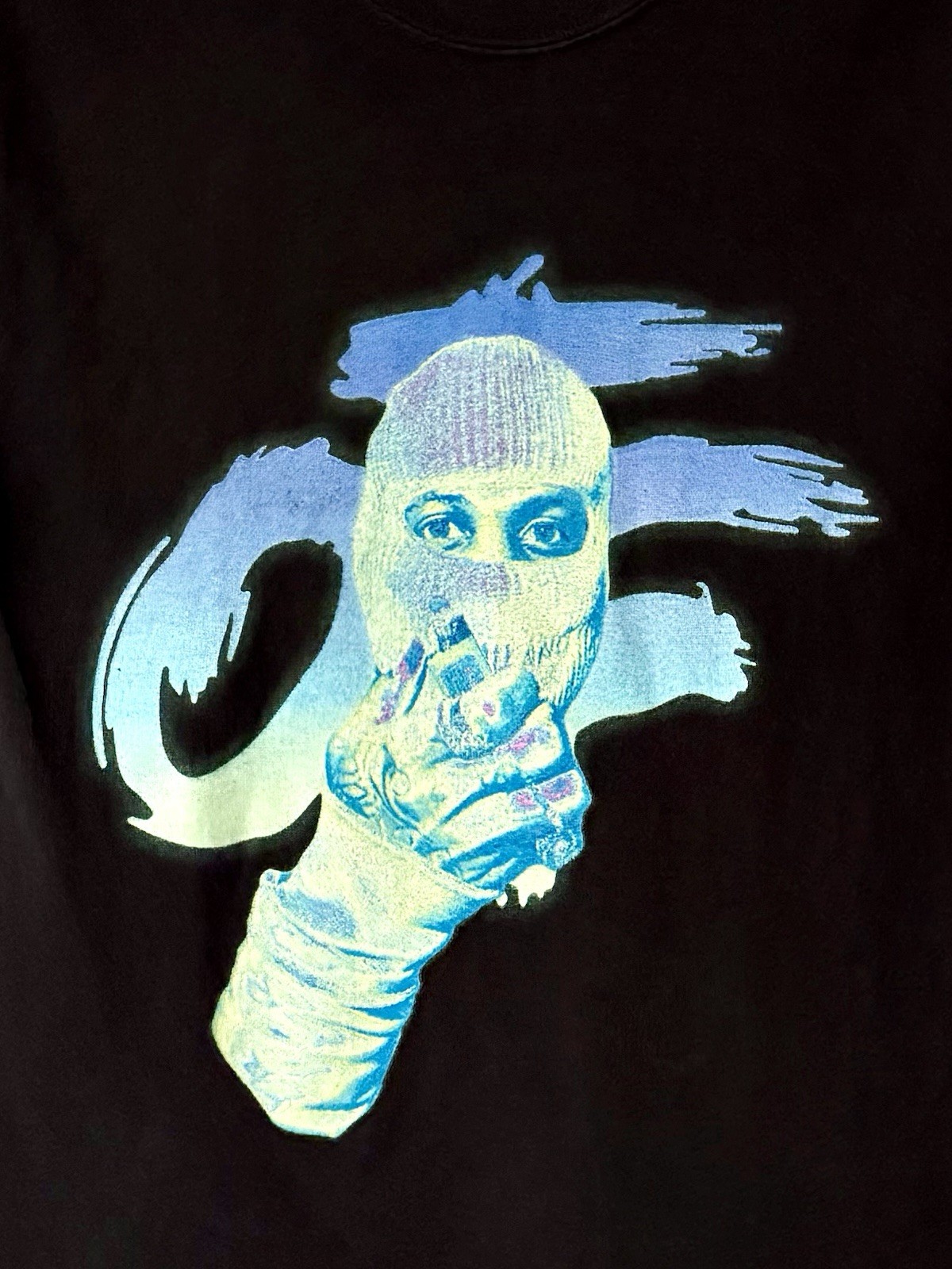 OTF Ski Mask Graphic T Shirt Black Small Hip Hop Rap Merch Official gallery