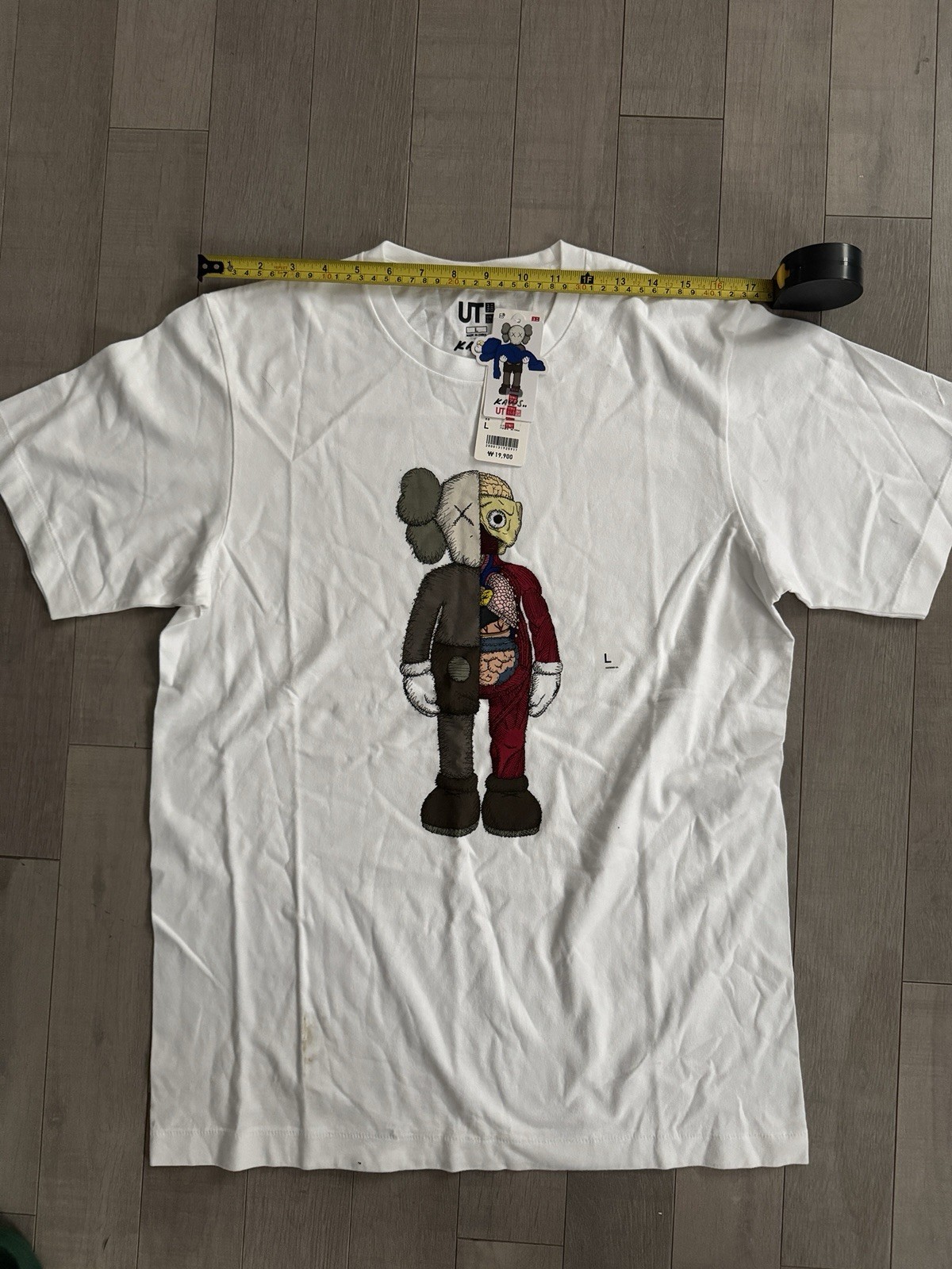 Brand New Kaws x Uniqlo UT "Flayed Companion" Tee Size Large L (Asia Sizing) gallery