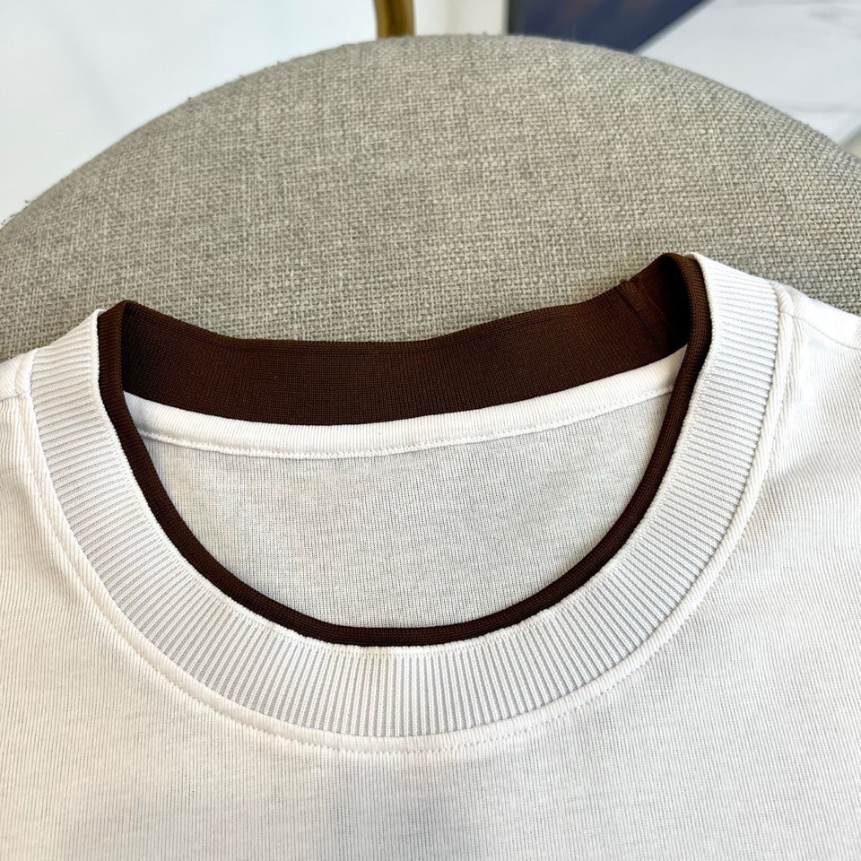 Brunello Cucinelli Short-Sleeve T-Shirt – Crew Neck, Breathable – Size 50 gallery