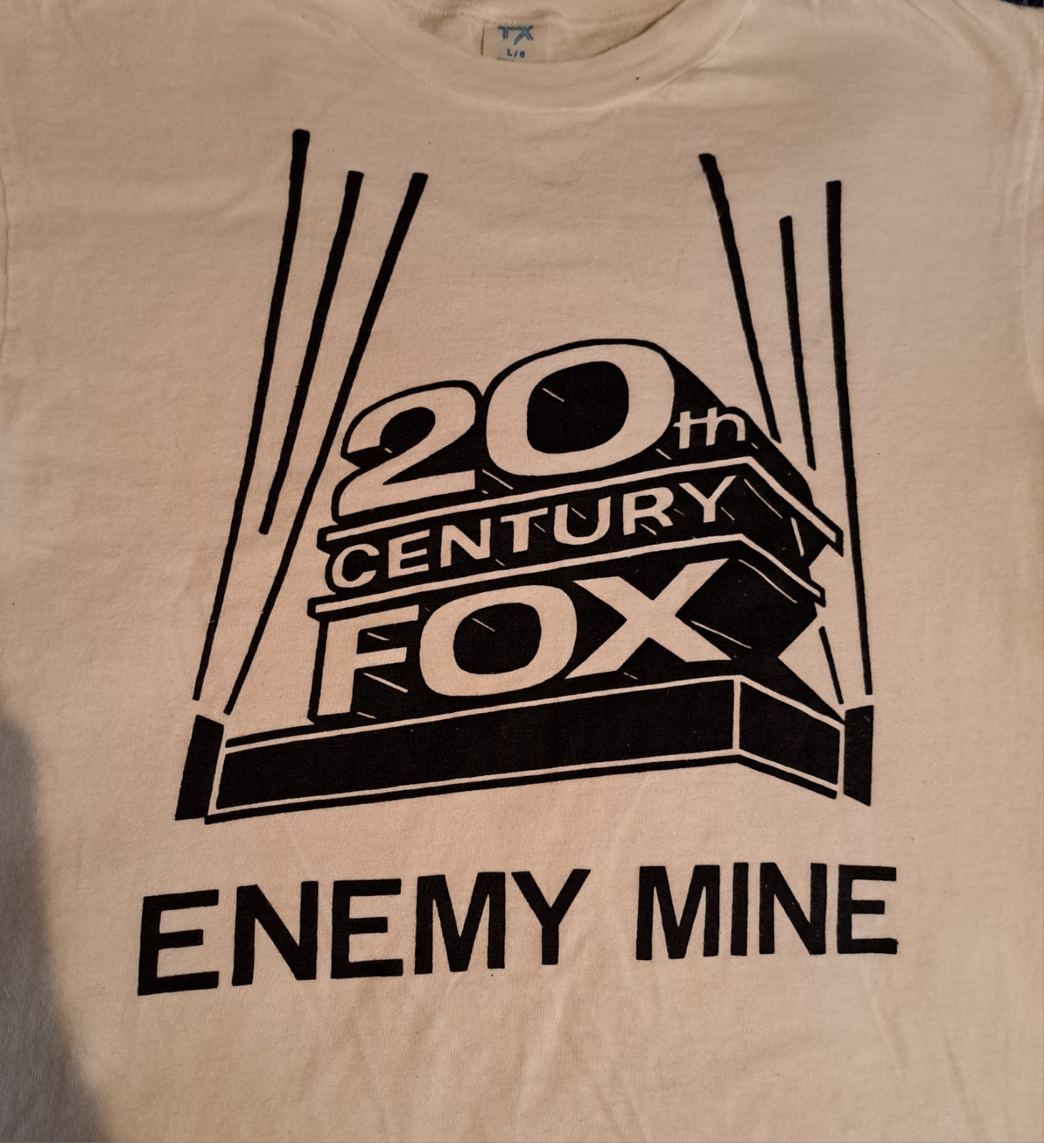 Vintage 20th Century Fox Enemy Mine Promo T Shirt Crew? SMALL SIZE! See Desc gallery