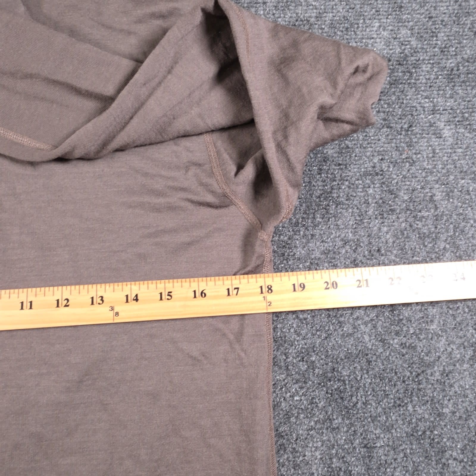 Fjallraven Lappland Merino Henley Mens Medium Brown Long Sleeve Wool Base Layer gallery