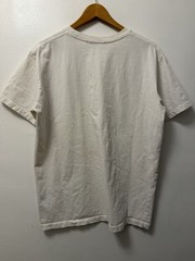 Dolce & Gabbana White Heavyweight T-Shirt Men’s Large Leather Embroidered Logo