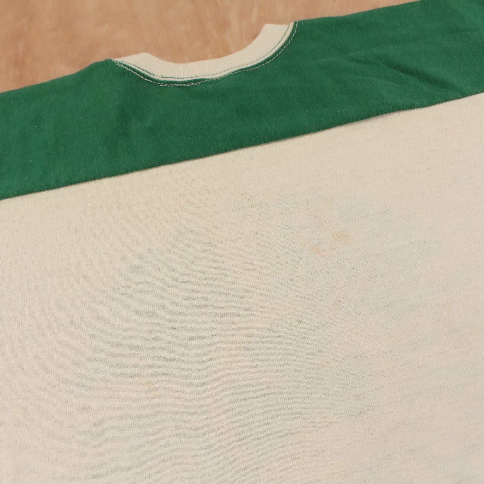true vtg 60s 70s ARTEX Notre Dame Fighting Irish jersey t-shirt t-shirt XL tag gallery