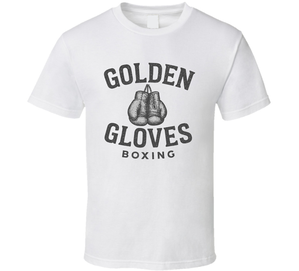 Golden Gloves Boxing Sport Fight Training Competition Gym T Shirt Tee Gift New gallery