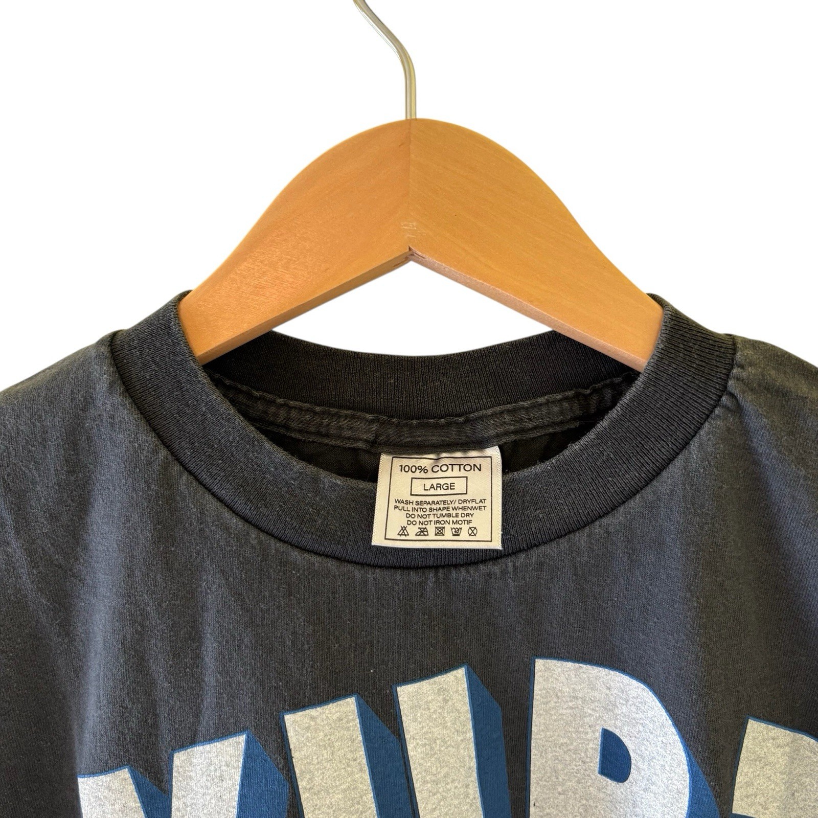 VTG Kurt Cobain Band Shirt Tee Nirvana Single Stitch REPRINT Size L gallery