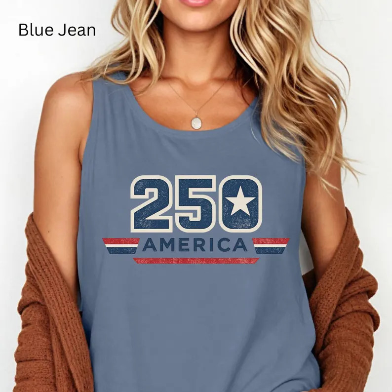 America Patriotic Tank Top gallery