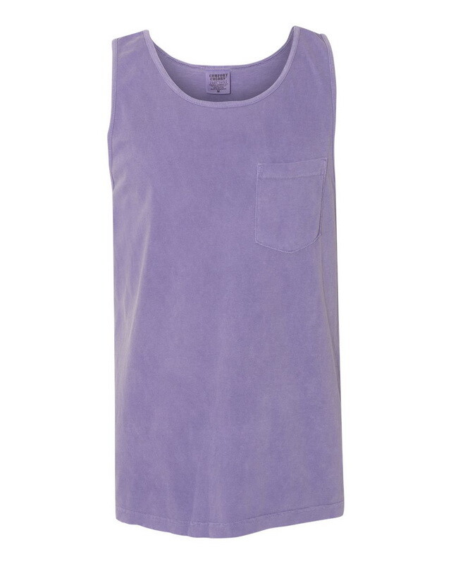 Comfort Colors - Garment-Dyed Heavyweight Pocket Tank Top - 9330 gallery