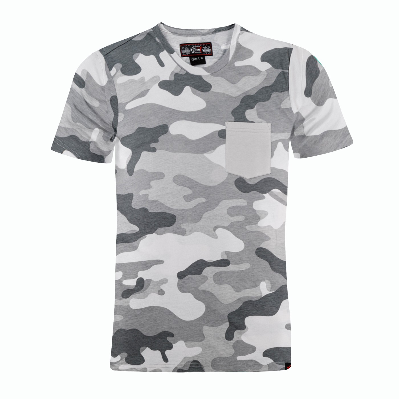 Beautiful Giant Men's Fashion T-Shirt Camo Crew Neck for Sport Daily Wear gallery
