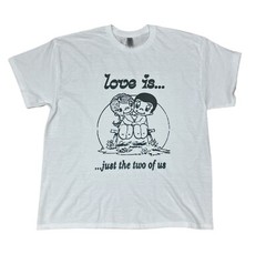 Love Is… Comic Strip Vintage Graphic Design T-shirt