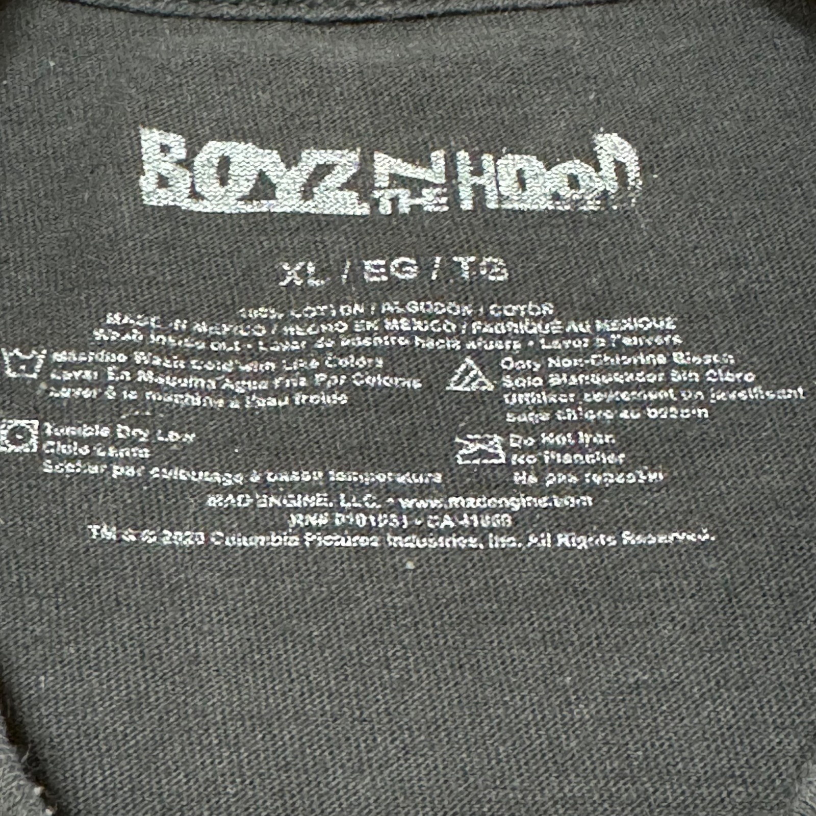 Boyz n The Hood Shirt Mens XL Black Ricky Running Movie Graphic Tee Streetwear gallery