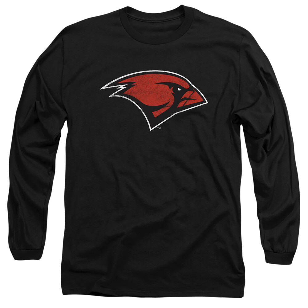 Uni of The Incarnate Word Adult Long Sleeve T-Shirt Distressed, Black, S-3XL gallery
