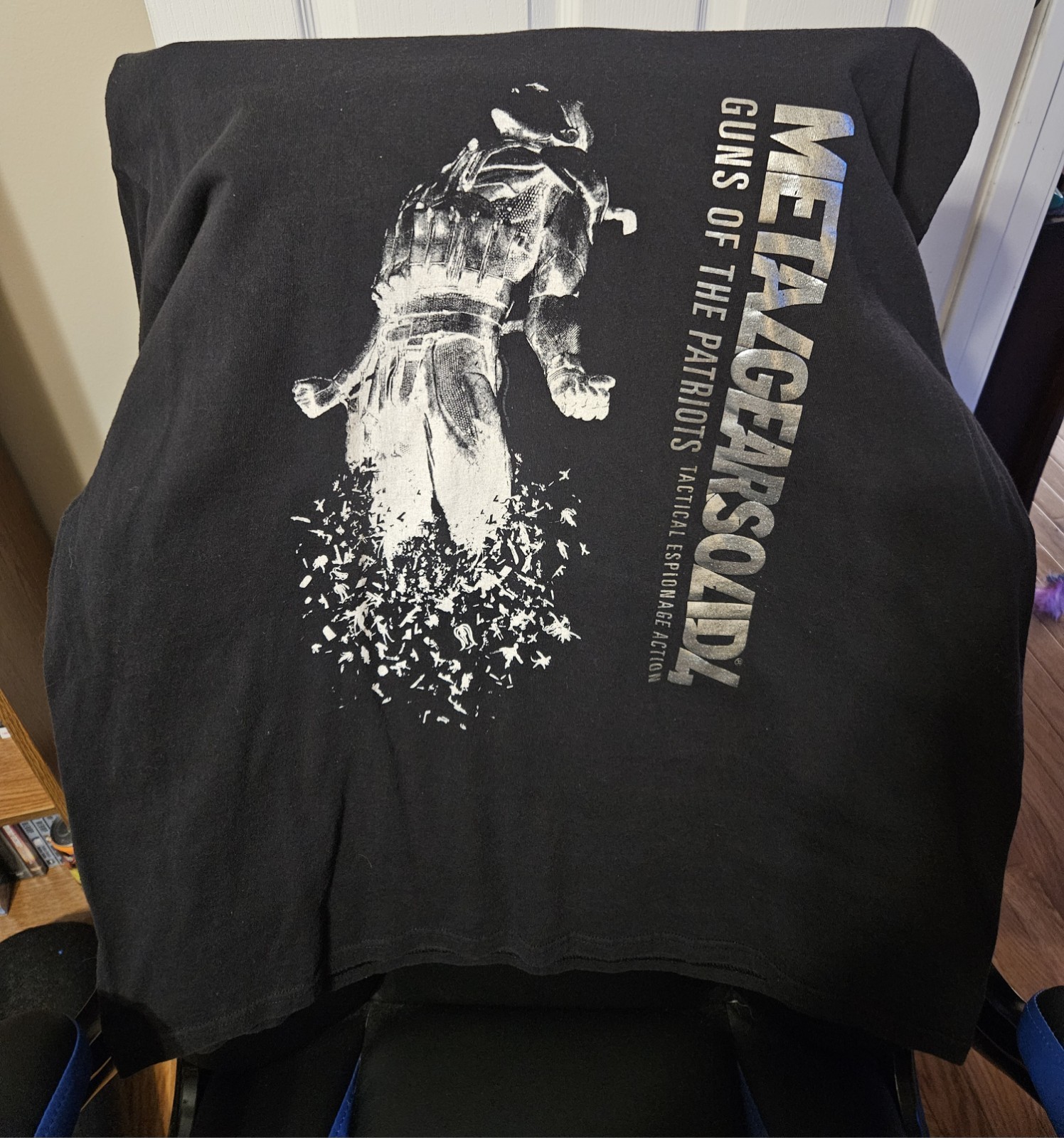 Vintage 2008 Metal Gear Solid 4 Guns of the Patriots Hideo Kojima T-Shirt 2XL gallery