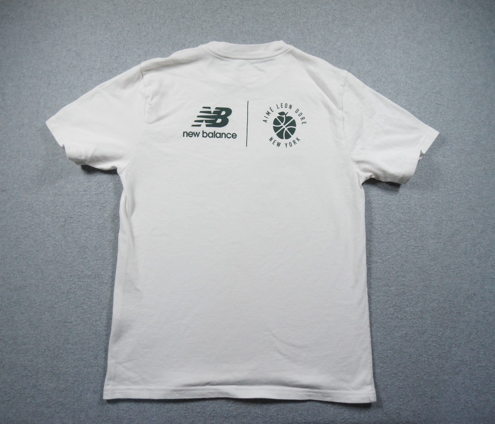 Aime Leon Dore Shirt Men Small White Streetwear Graphic Tee New Balance Sonny gallery