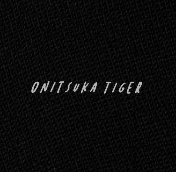 Onitsuka Tiger Oversized Graphic T-Shirt Unisex Lifestyle Tee Black 2183B623-001 gallery