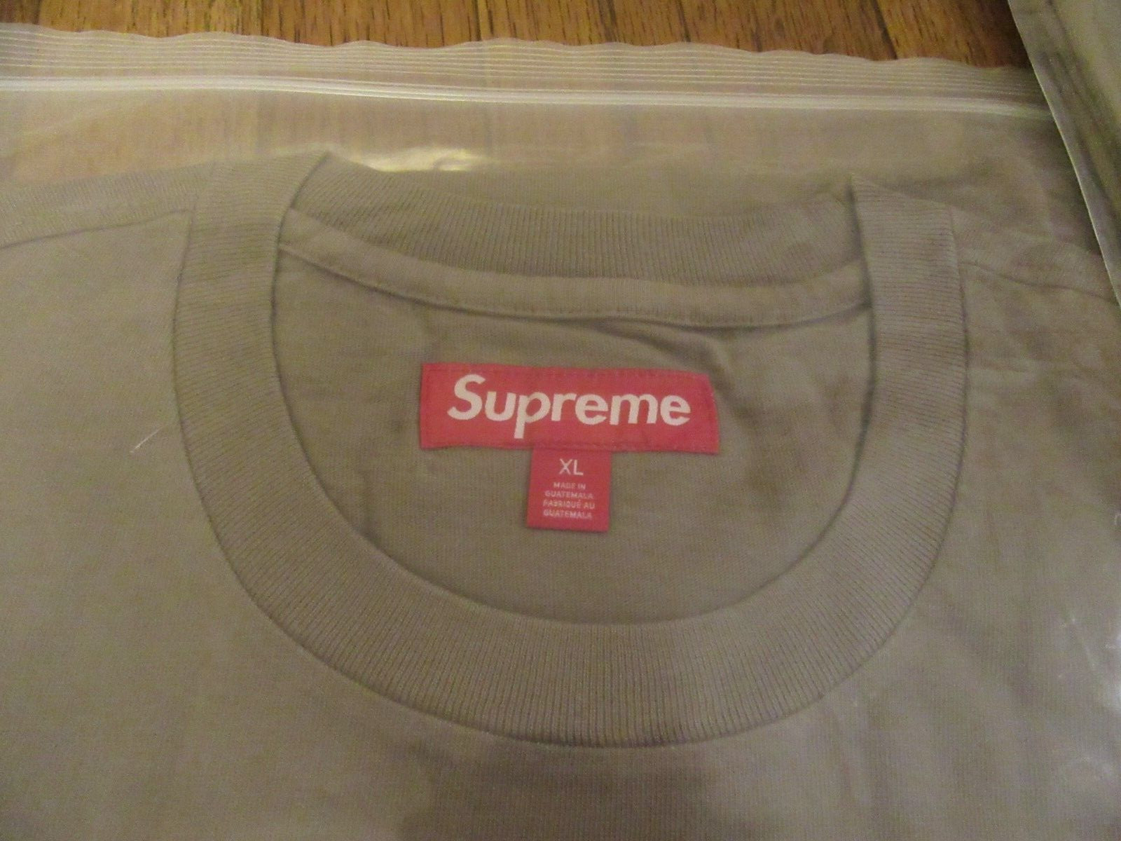 Supreme Washed Tag S/S Top Size XL Olive SS24 Supreme New York 2024 Brand New gallery