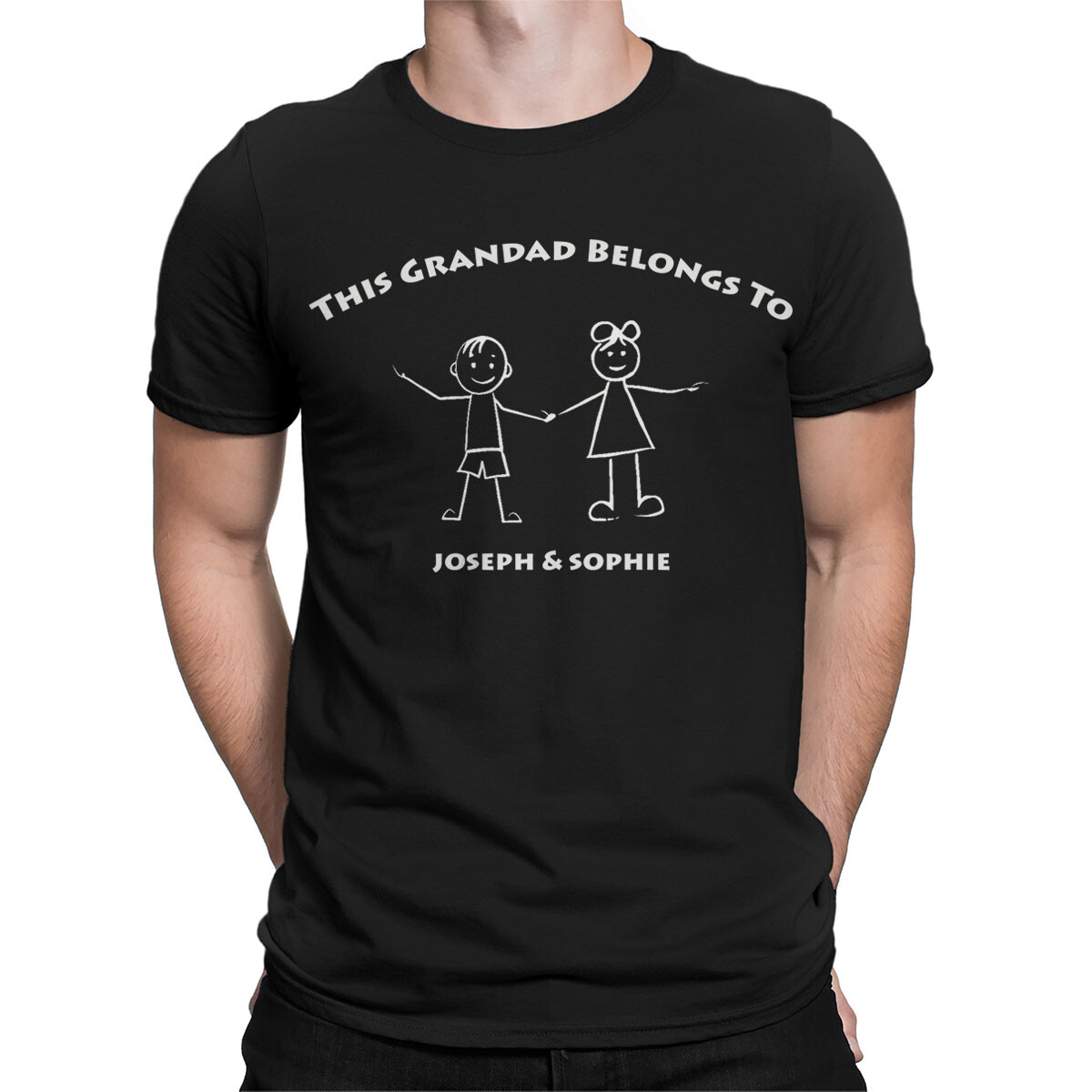 Customisable Grandad T-Shirt With Names Perfect Gift For Fathers DayTee #TA-195 gallery