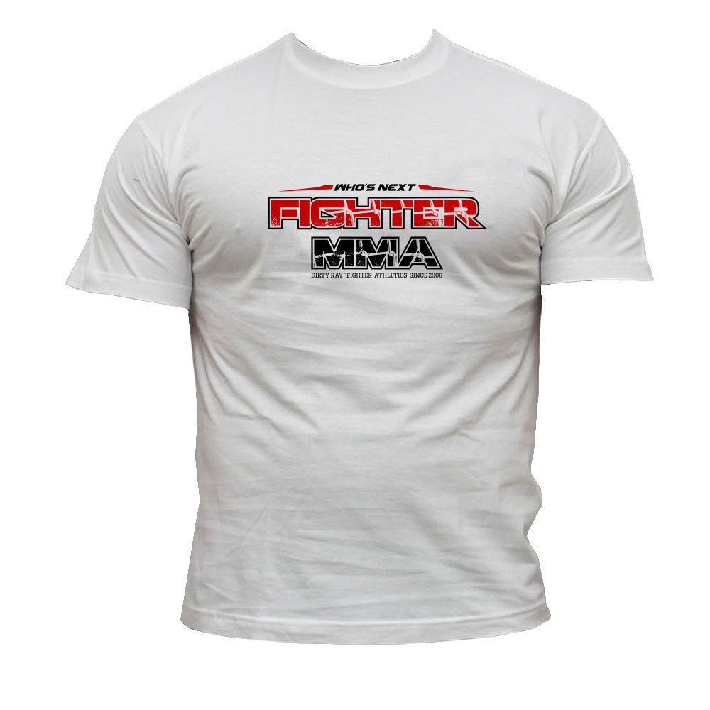 Dirty Ray Martial Arts MMA Fighter Men's Short Sleeve Herren Kurzarm T-Shirt K62 gallery