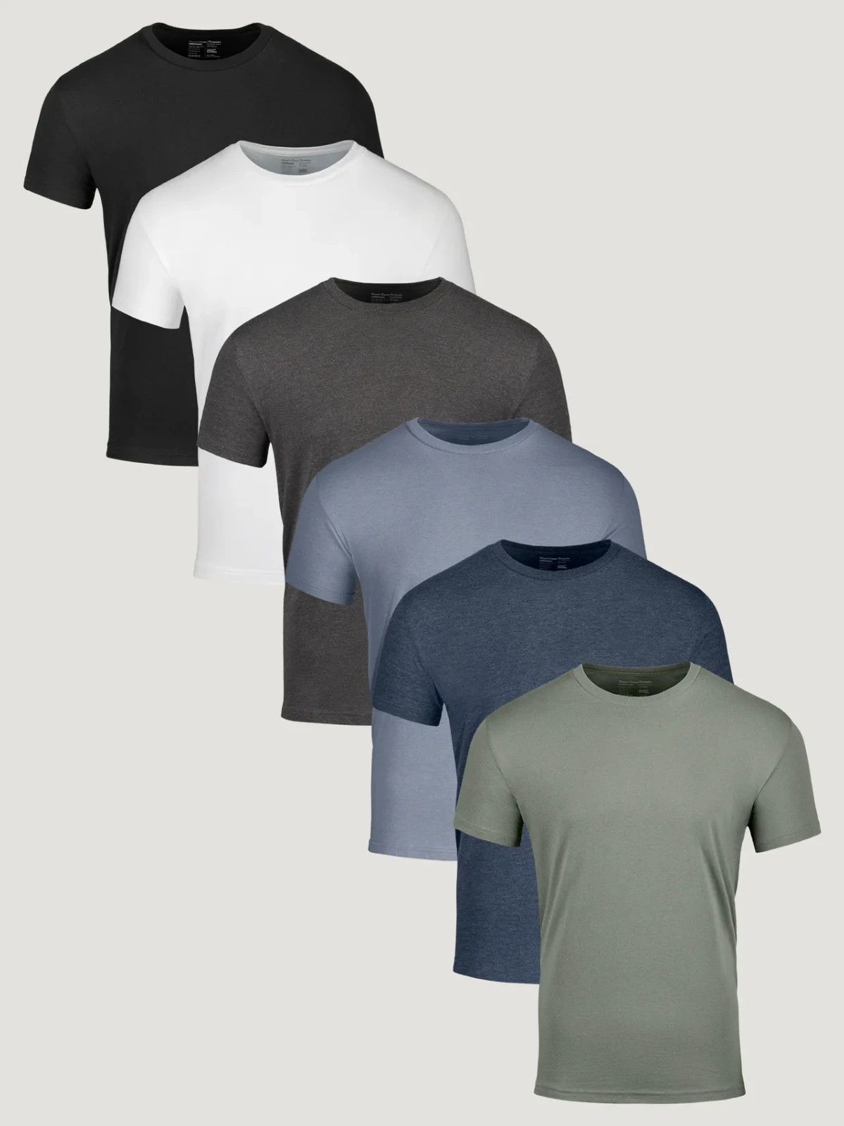 NEW Men's Fresh Clean Threads Best Sellers Crew 6-Pack - Regular FIT-SHIPS FREE! gallery
