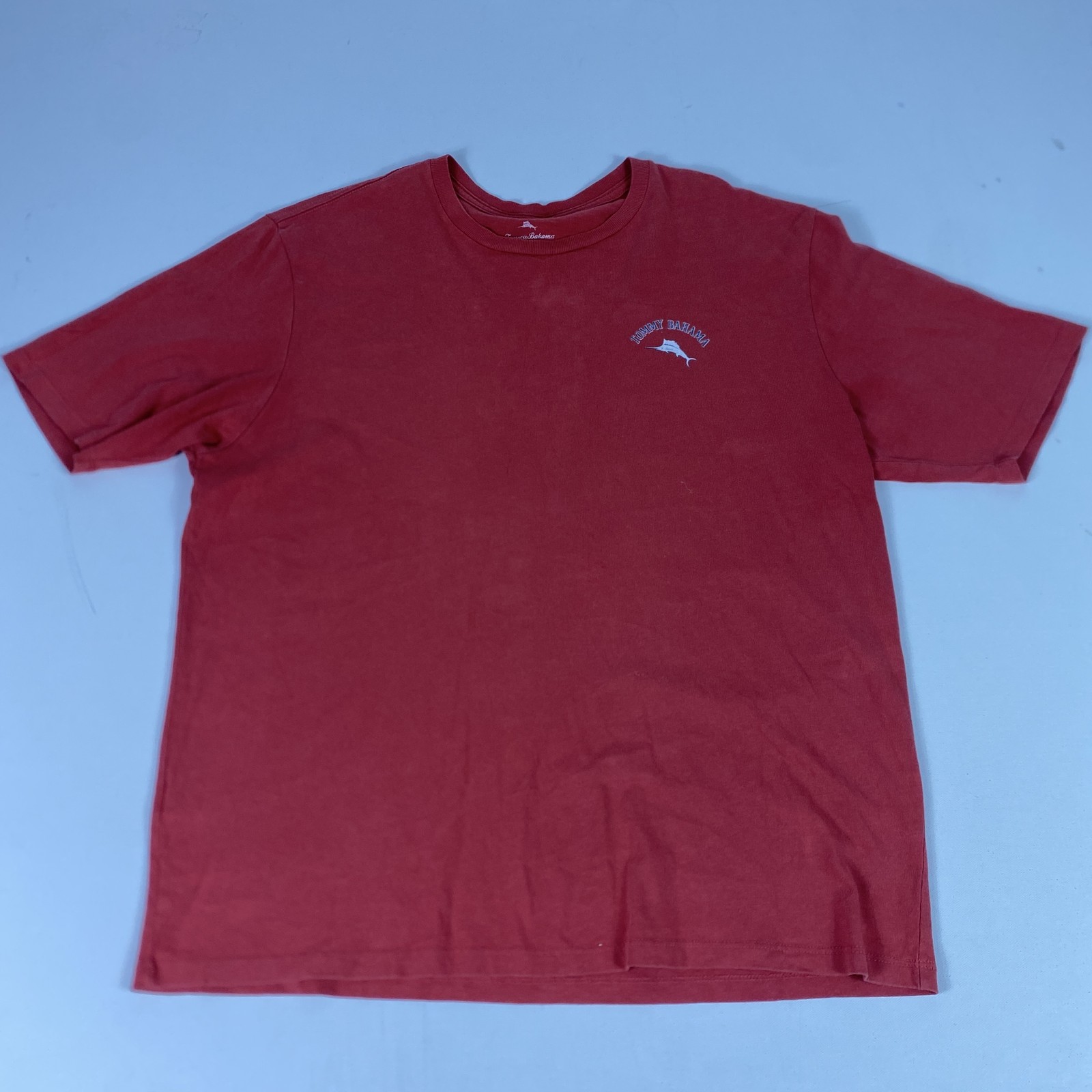 Tommy Bahama Shirt Mens Large Red Frosty Beer Graphic Tee Christmas Tagless gallery