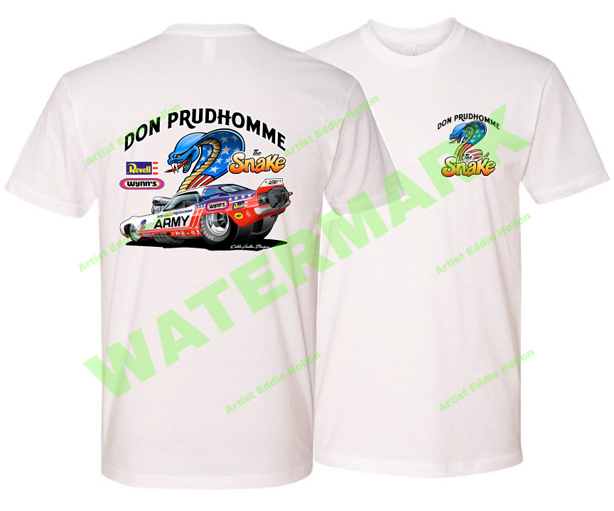 Don the Snake Prudhomme Army Cuda T-Shirt (172) gallery