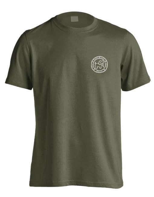 Puppie Love Christmas T-Shirt, RV Pup, Military Green, Casual Short Sleeve gallery