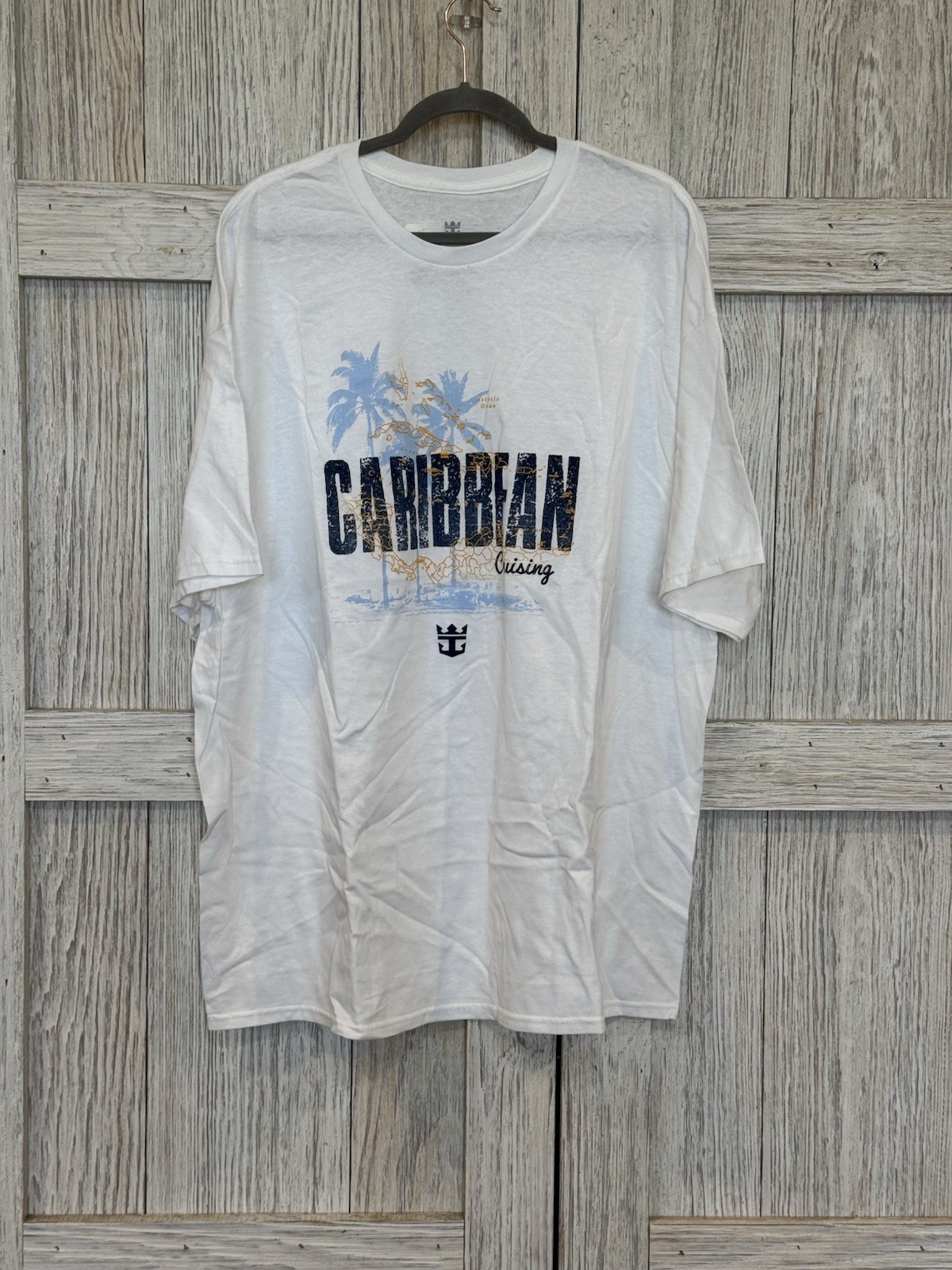 Royal Caribbean Cruises White T Shirt 3xL Shore Excursion Wear Vacation Tee